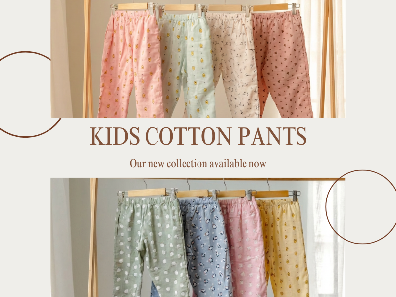 KID'S COTTON PANTS