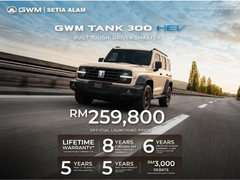 GWM TANK 300 HEV