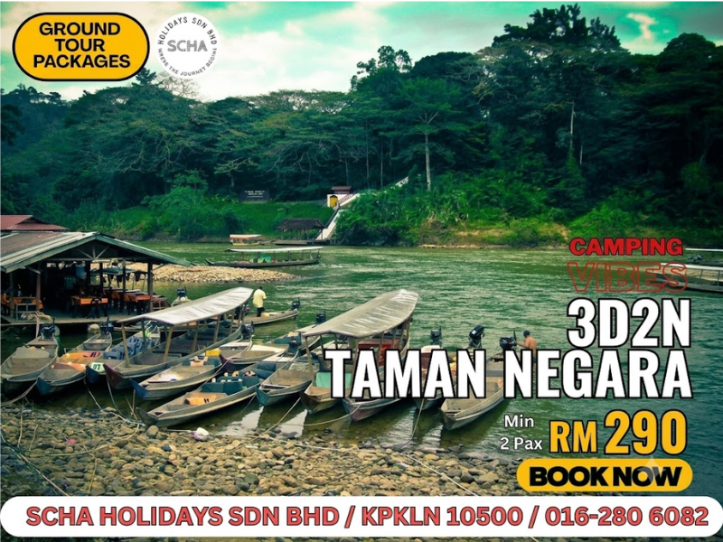3D2N Taman Negara Camping Vibes