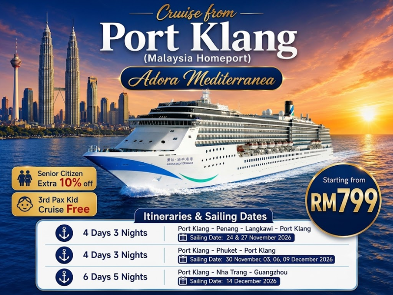 Adora Mediterranea Cruise | Explore Asia by Sea